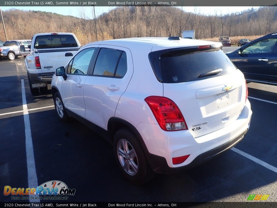 2020 Chevrolet Trax LS AWD Summit White / Jet Black Photo #8