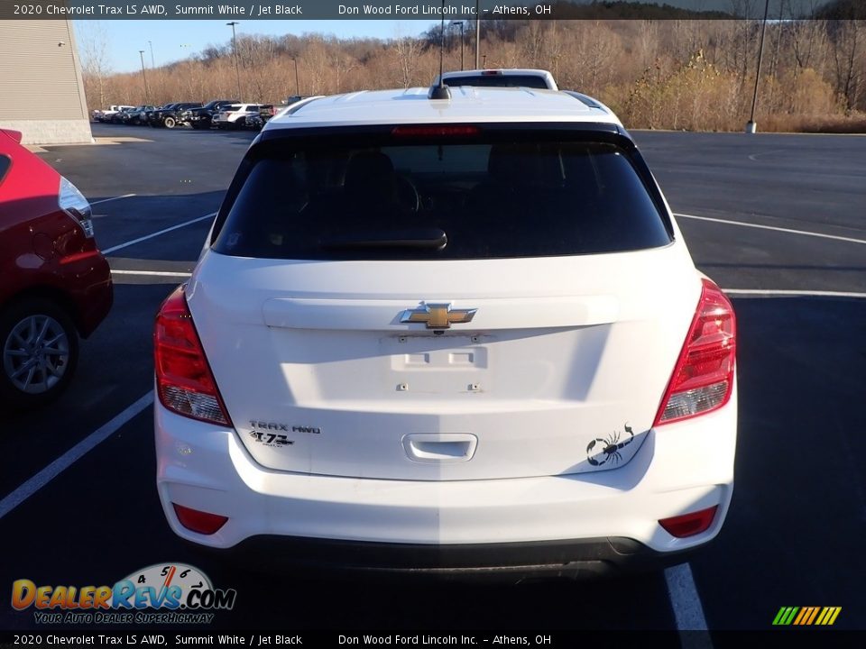 2020 Chevrolet Trax LS AWD Summit White / Jet Black Photo #9