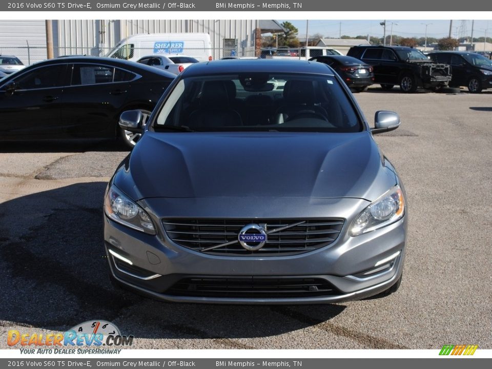 2016 Volvo S60 T5 Drive-E Osmium Grey Metallic / Off-Black Photo #8