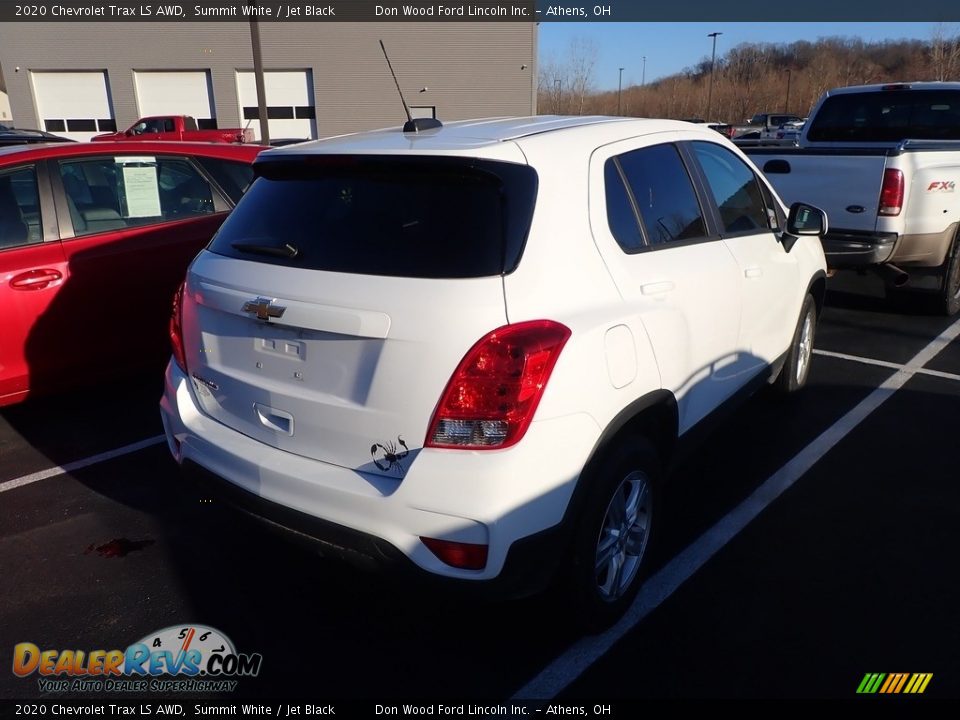 2020 Chevrolet Trax LS AWD Summit White / Jet Black Photo #10