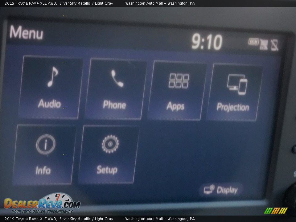 2019 Toyota RAV4 XLE AWD Silver Sky Metallic / Light Gray Photo #7
