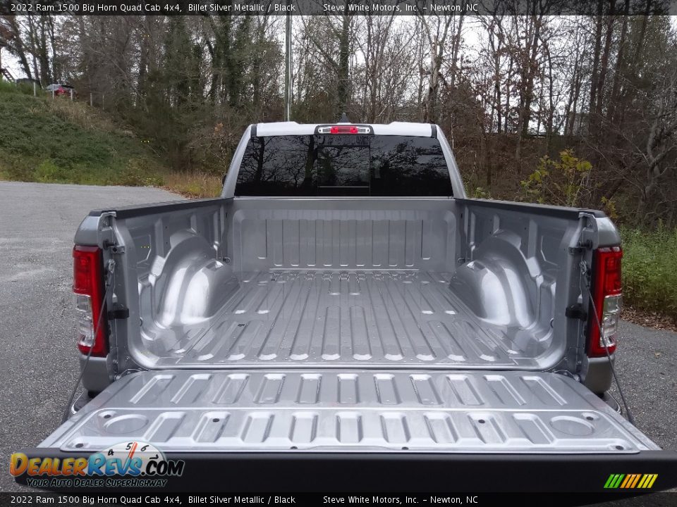 2022 Ram 1500 Big Horn Quad Cab 4x4 Billet Silver Metallic / Black Photo #8