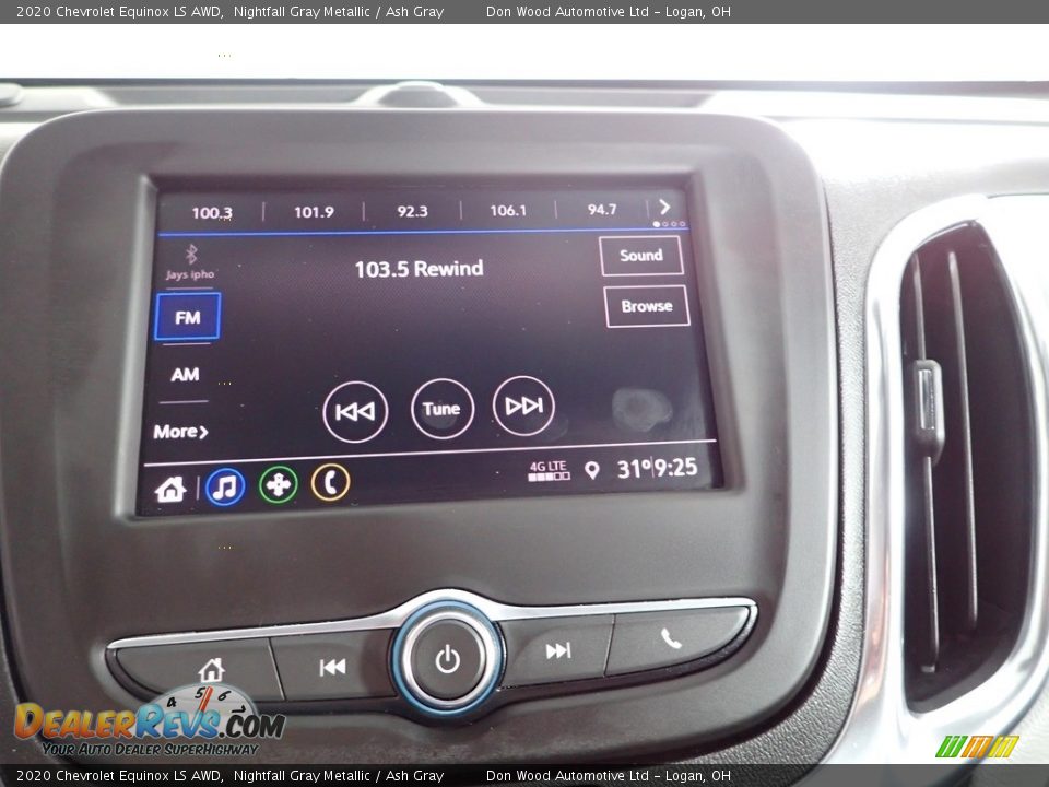 2020 Chevrolet Equinox LS AWD Nightfall Gray Metallic / Ash Gray Photo #2
