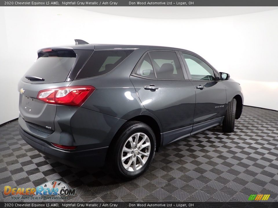 2020 Chevrolet Equinox LS AWD Nightfall Gray Metallic / Ash Gray Photo #10