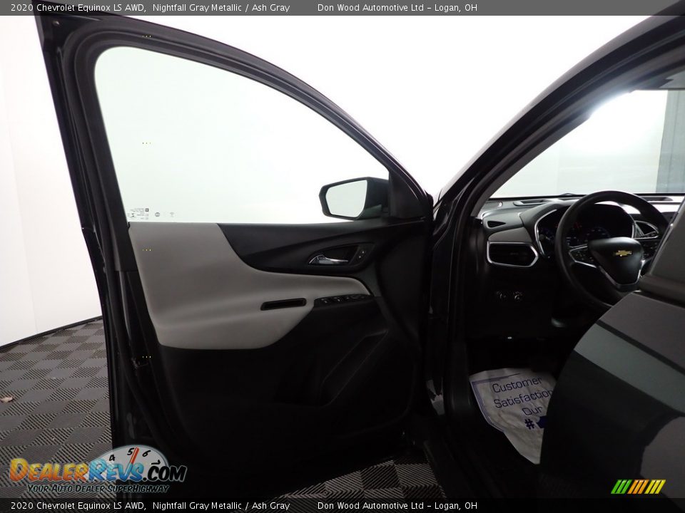 2020 Chevrolet Equinox LS AWD Nightfall Gray Metallic / Ash Gray Photo #11