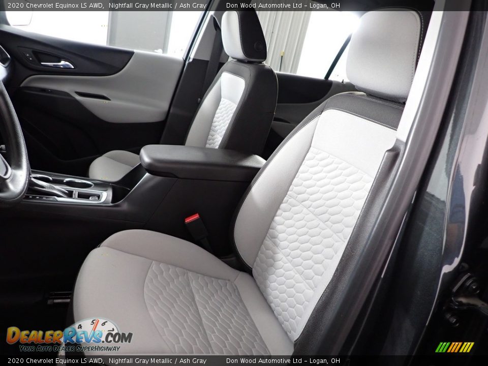 2020 Chevrolet Equinox LS AWD Nightfall Gray Metallic / Ash Gray Photo #14