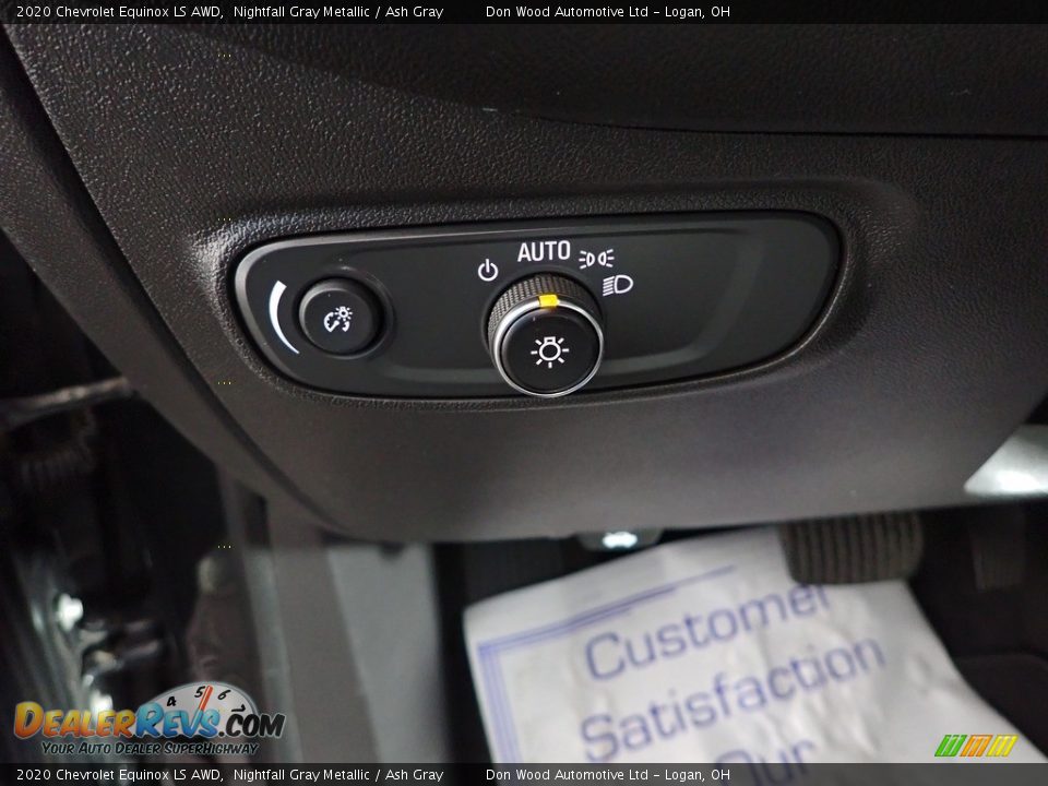 2020 Chevrolet Equinox LS AWD Nightfall Gray Metallic / Ash Gray Photo #15