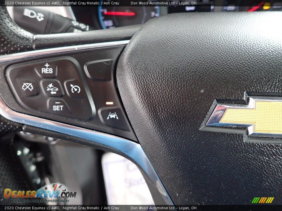 2020 Chevrolet Equinox LS AWD Nightfall Gray Metallic / Ash Gray Photo #16