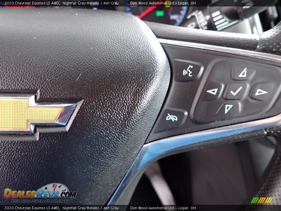 2020 Chevrolet Equinox LS AWD Nightfall Gray Metallic / Ash Gray Photo #17