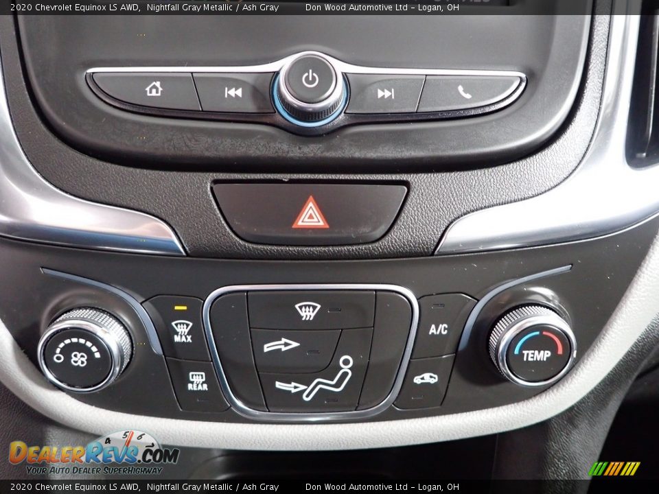 2020 Chevrolet Equinox LS AWD Nightfall Gray Metallic / Ash Gray Photo #19