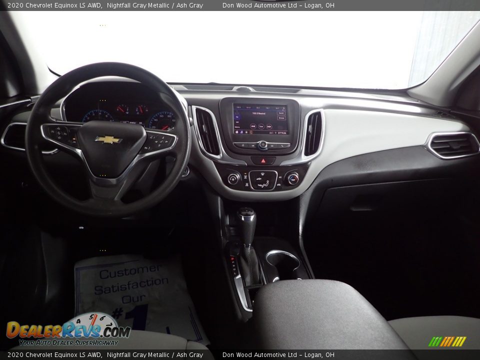 2020 Chevrolet Equinox LS AWD Nightfall Gray Metallic / Ash Gray Photo #24