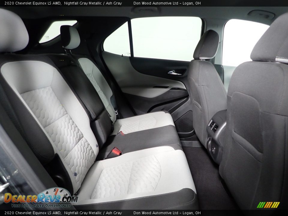 2020 Chevrolet Equinox LS AWD Nightfall Gray Metallic / Ash Gray Photo #28