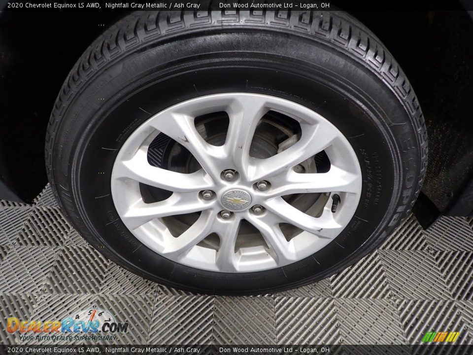 2020 Chevrolet Equinox LS AWD Nightfall Gray Metallic / Ash Gray Photo #29