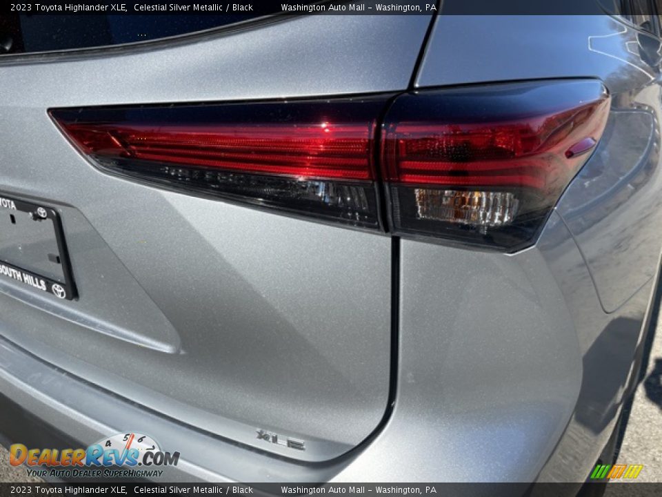2023 Toyota Highlander XLE Celestial Silver Metallic / Black Photo #26
