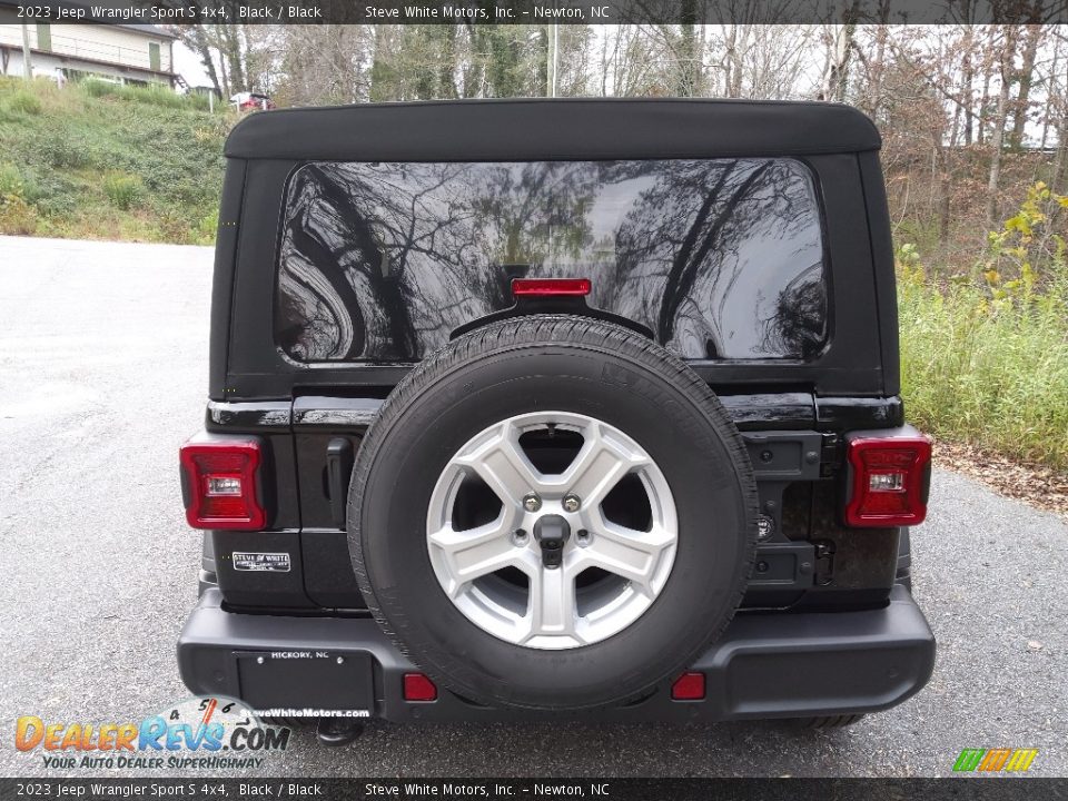 2023 Jeep Wrangler Sport S 4x4 Black / Black Photo #7