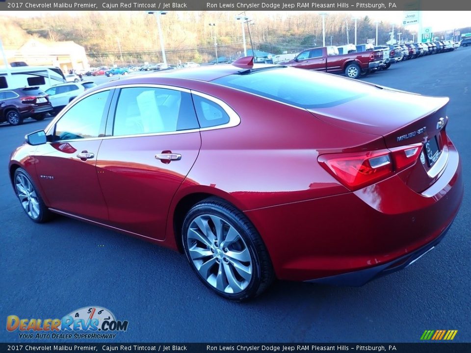 2017 Chevrolet Malibu Premier Cajun Red Tintcoat / Jet Black Photo #3