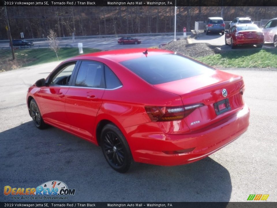 2019 Volkswagen Jetta SE Tornado Red / Titan Black Photo #11