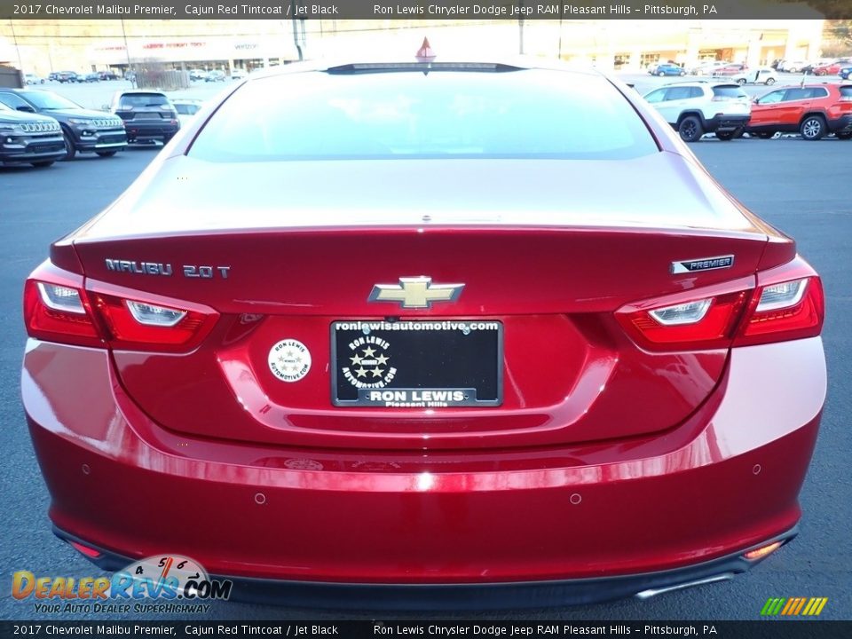 2017 Chevrolet Malibu Premier Cajun Red Tintcoat / Jet Black Photo #4