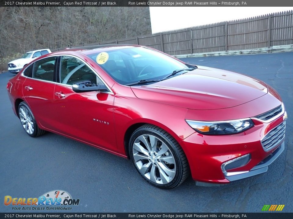 2017 Chevrolet Malibu Premier Cajun Red Tintcoat / Jet Black Photo #8