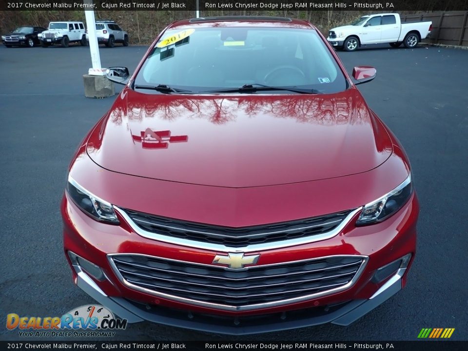 2017 Chevrolet Malibu Premier Cajun Red Tintcoat / Jet Black Photo #9