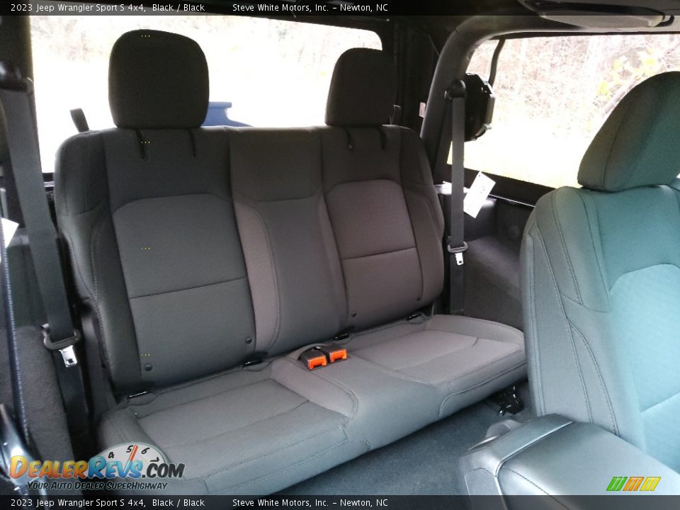Rear Seat of 2023 Jeep Wrangler Sport S 4x4 Photo #15
