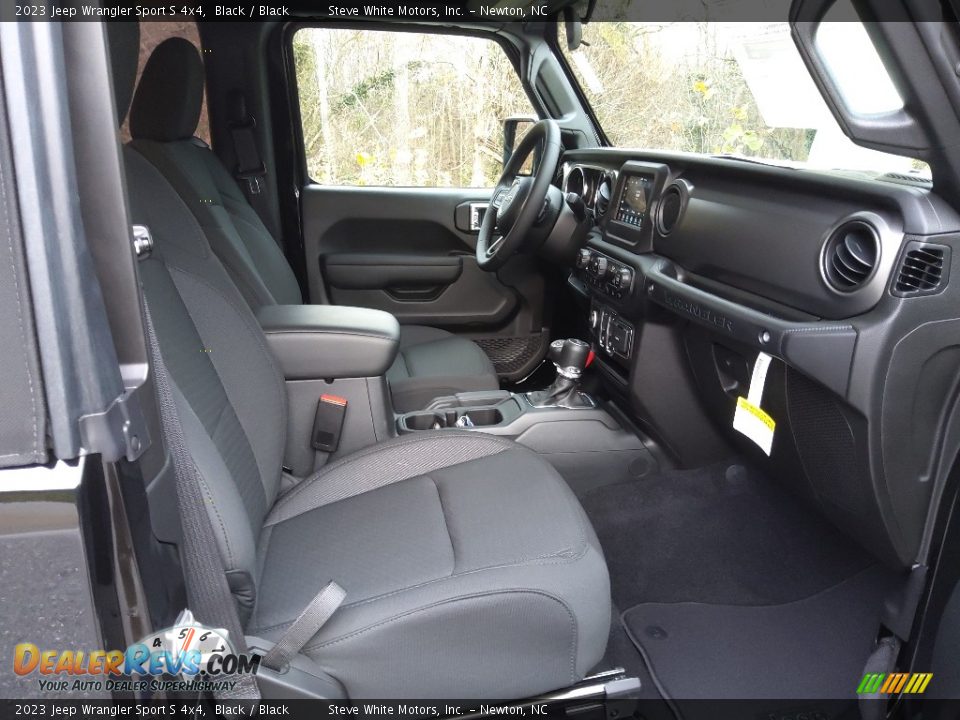 Front Seat of 2023 Jeep Wrangler Sport S 4x4 Photo #16
