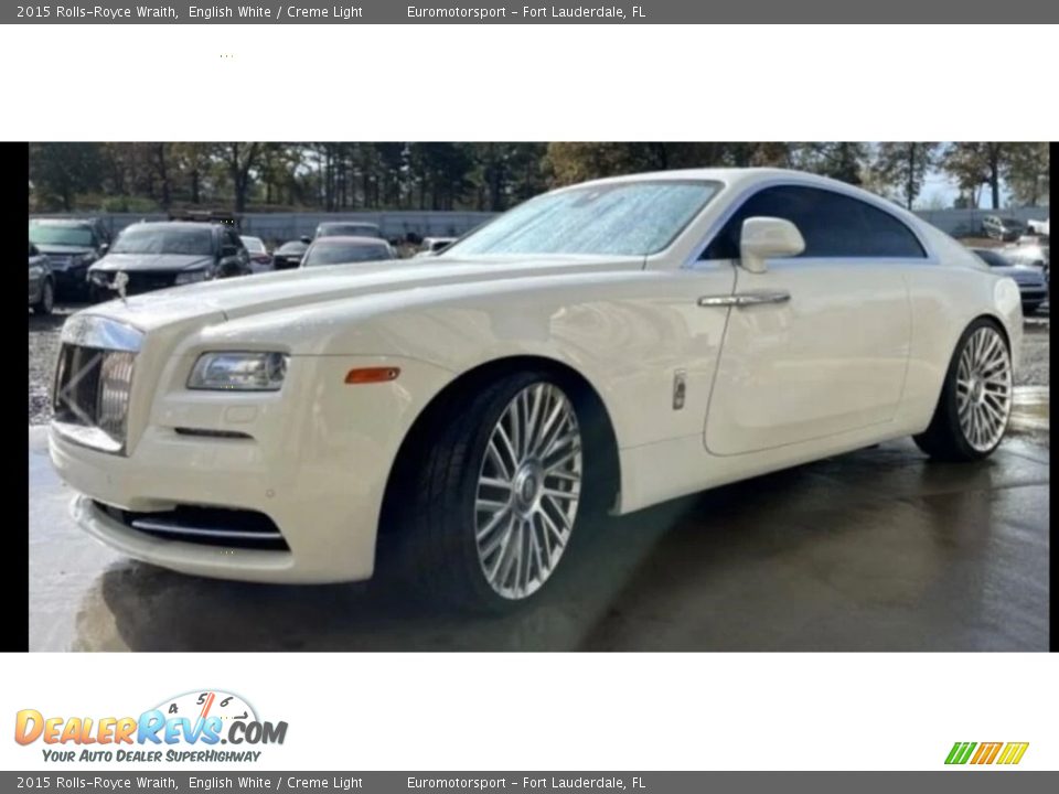 2015 Rolls-Royce Wraith English White / Creme Light Photo #7