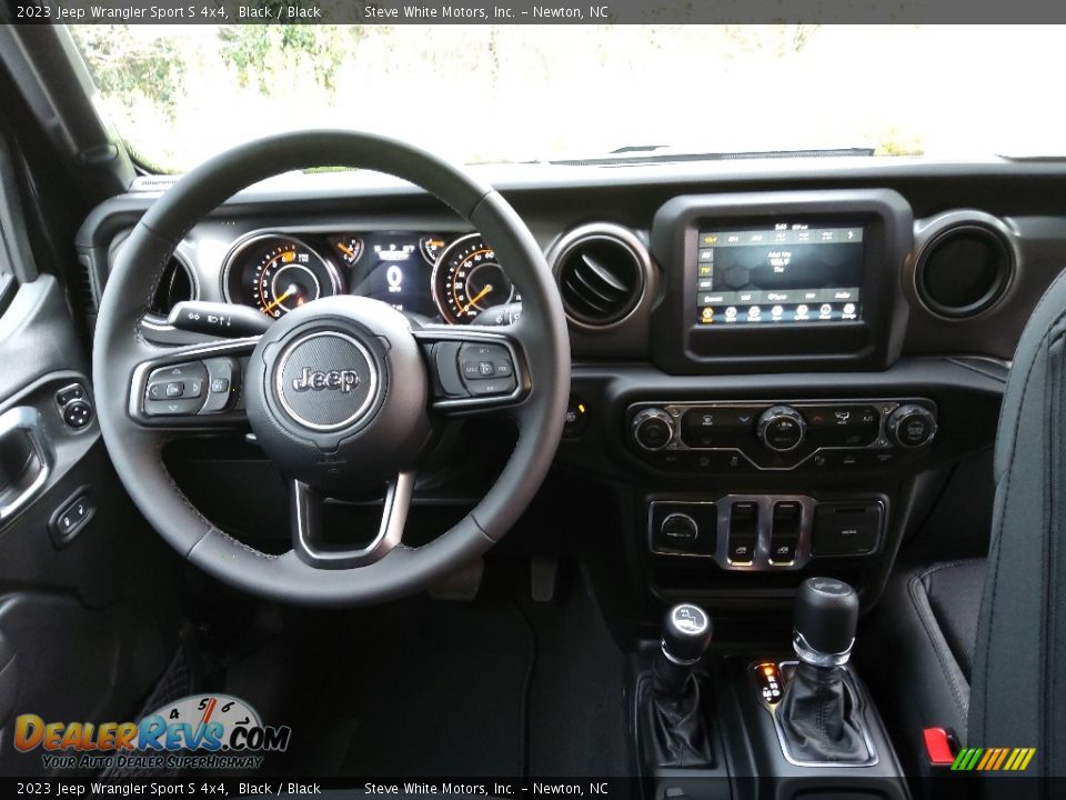 Dashboard of 2023 Jeep Wrangler Sport S 4x4 Photo #17