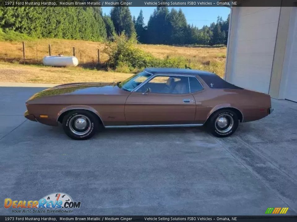 Medium Brown Metallic 1973 Ford Mustang Hardtop Photo #1