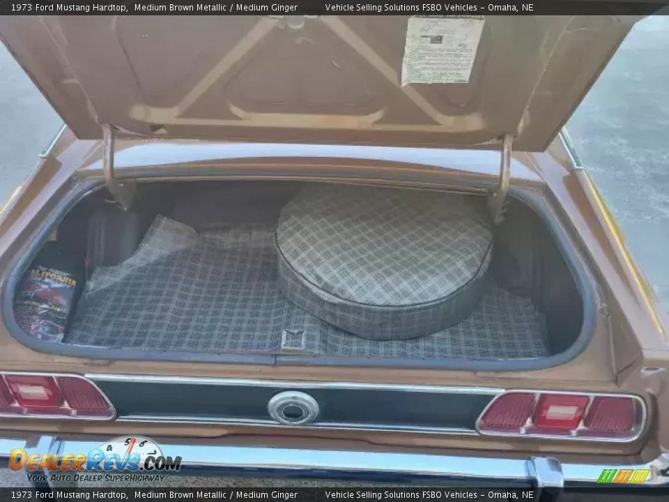 1973 Ford Mustang Hardtop Trunk Photo #14