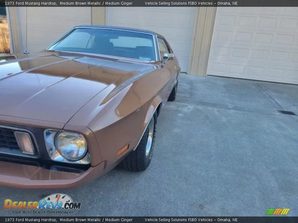 1973 Ford Mustang Hardtop Medium Brown Metallic / Medium Ginger Photo #17