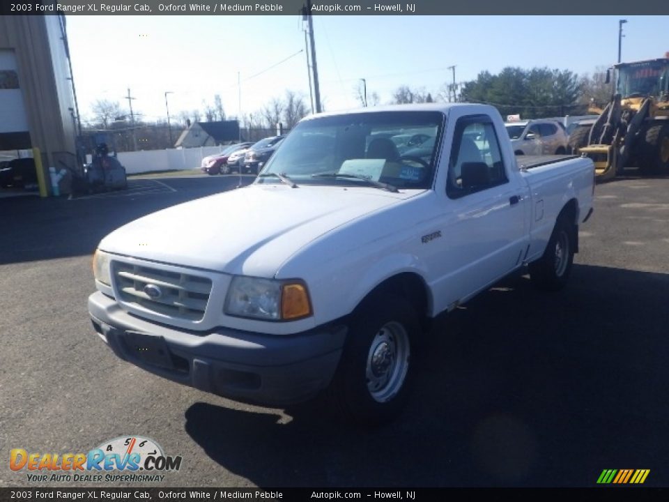 2003 Ford Ranger XL Regular Cab Oxford White / Medium Pebble Photo #1