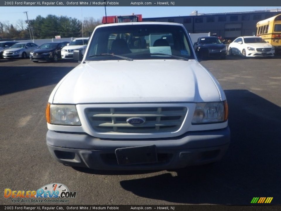 2003 Ford Ranger XL Regular Cab Oxford White / Medium Pebble Photo #2