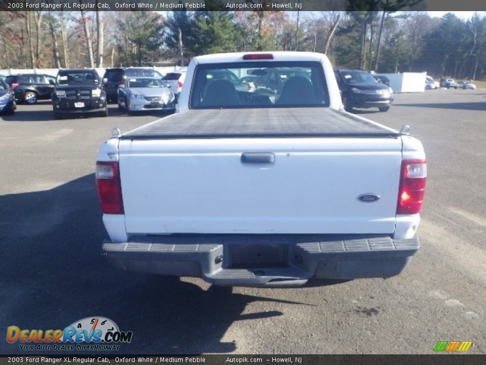 2003 Ford Ranger XL Regular Cab Oxford White / Medium Pebble Photo #5