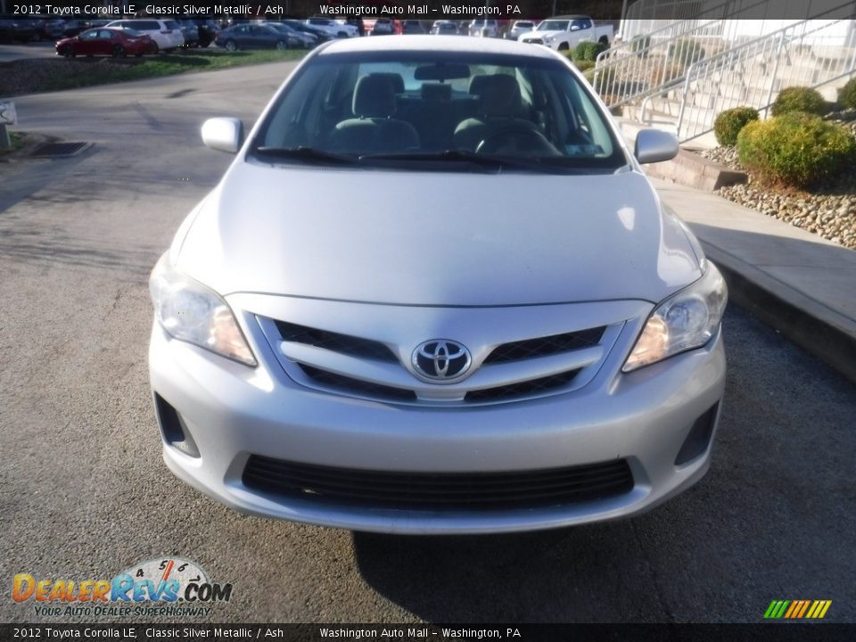 2012 Toyota Corolla LE Classic Silver Metallic / Ash Photo #9