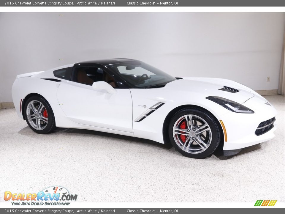 Arctic White 2016 Chevrolet Corvette Stingray Coupe Photo #1