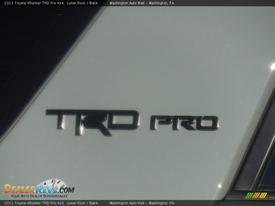 2021 Toyota 4Runner TRD Pro 4x4 Lunar Rock / Black Photo #12
