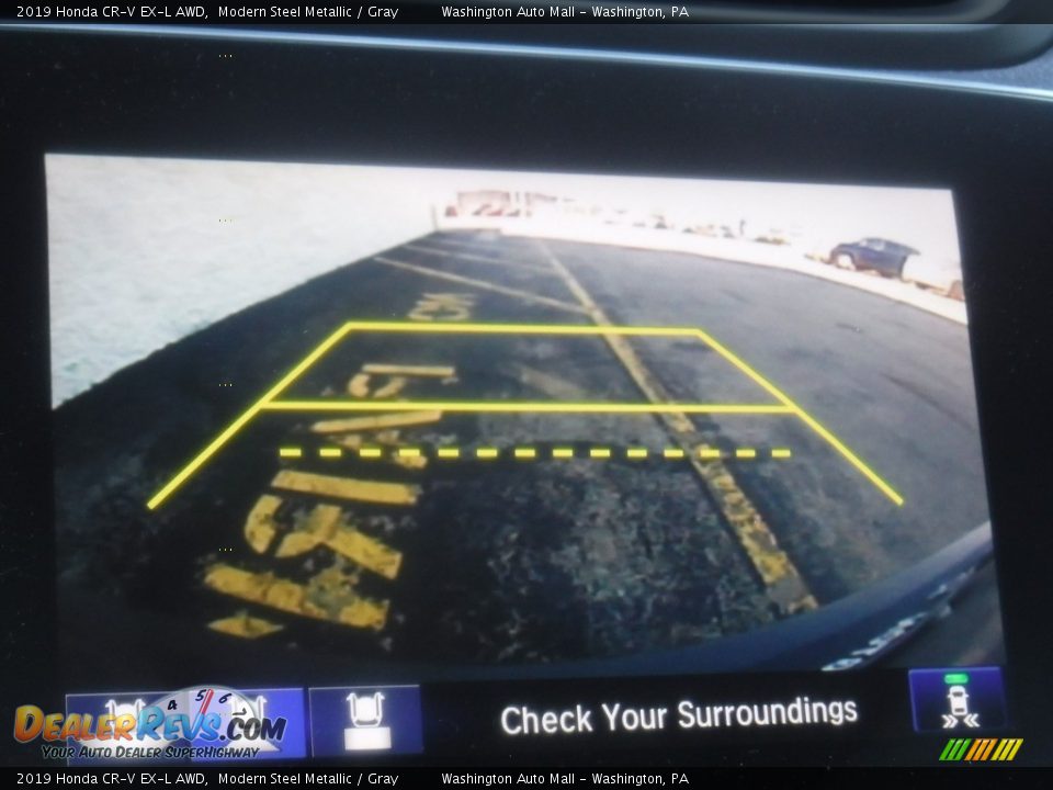 2019 Honda CR-V EX-L AWD Modern Steel Metallic / Gray Photo #21
