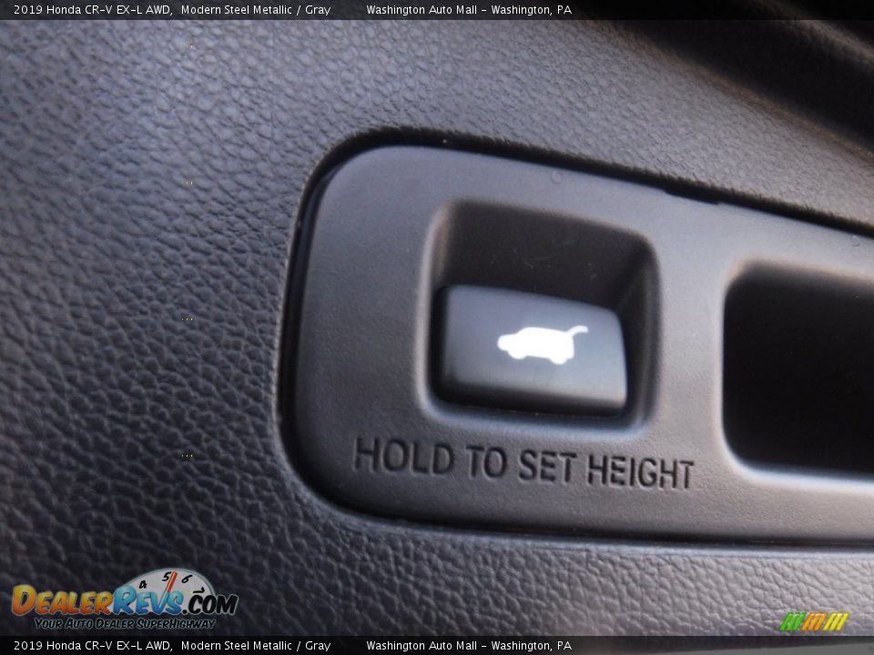2019 Honda CR-V EX-L AWD Modern Steel Metallic / Gray Photo #30