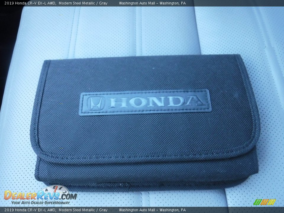 2019 Honda CR-V EX-L AWD Modern Steel Metallic / Gray Photo #32