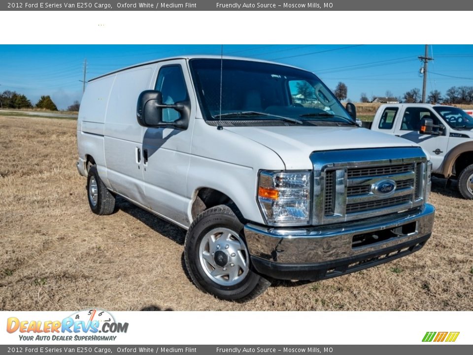 2012 Ford E Series Van E250 Cargo Oxford White / Medium Flint Photo #1