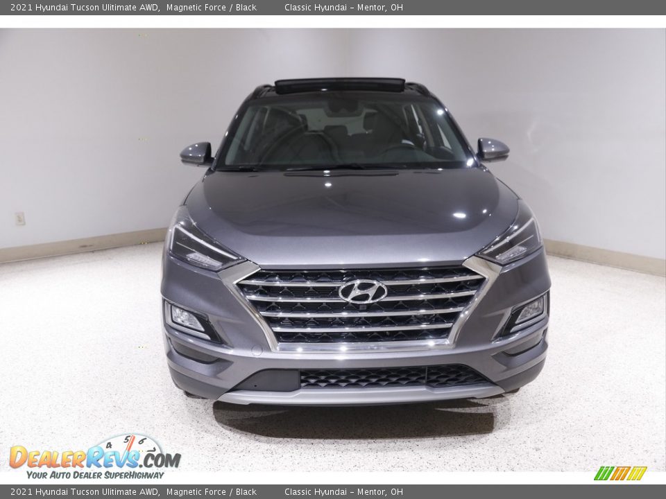 2021 Hyundai Tucson Ulitimate AWD Magnetic Force / Black Photo #2