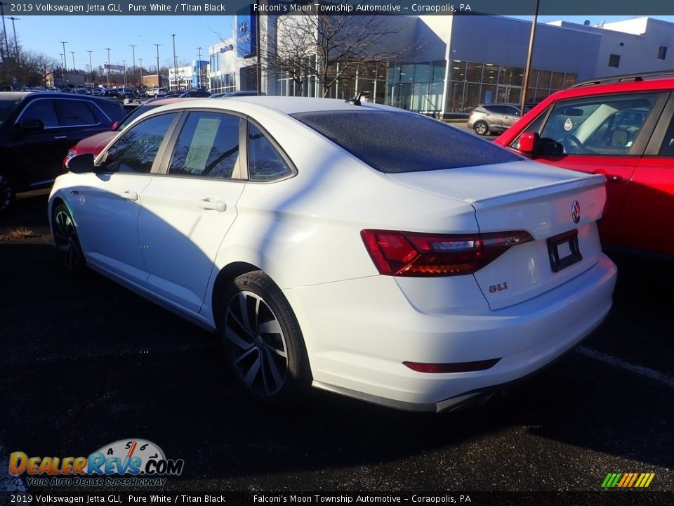 2019 Volkswagen Jetta GLI Pure White / Titan Black Photo #2