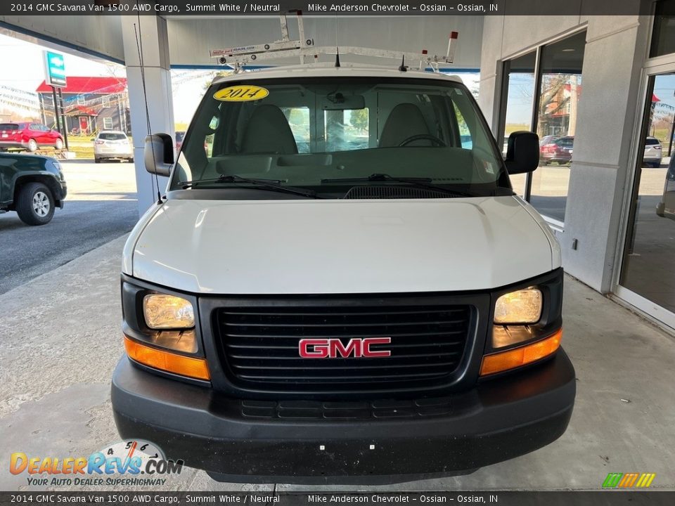 2014 GMC Savana Van 1500 AWD Cargo Summit White / Neutral Photo #3