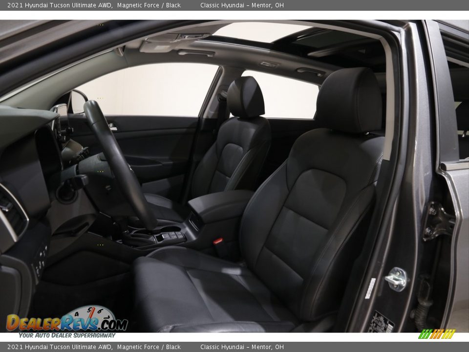 2021 Hyundai Tucson Ulitimate AWD Magnetic Force / Black Photo #5