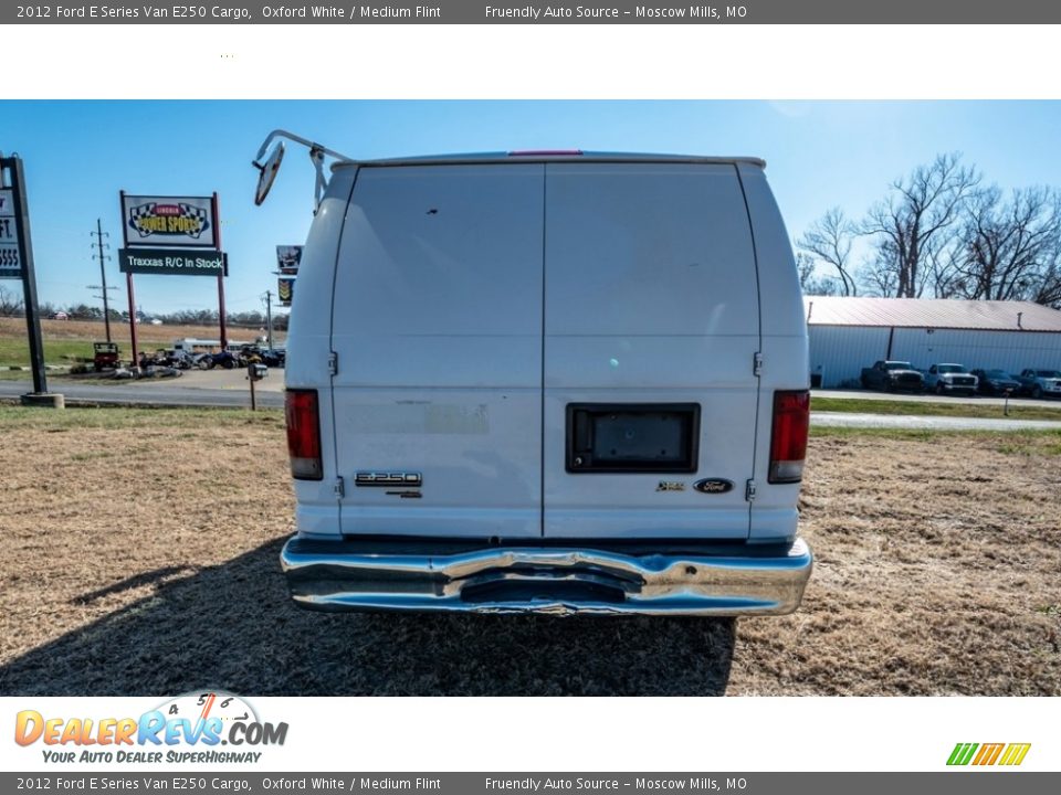 2012 Ford E Series Van E250 Cargo Oxford White / Medium Flint Photo #5