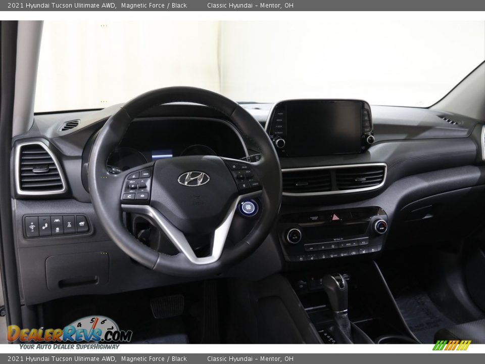 2021 Hyundai Tucson Ulitimate AWD Magnetic Force / Black Photo #6