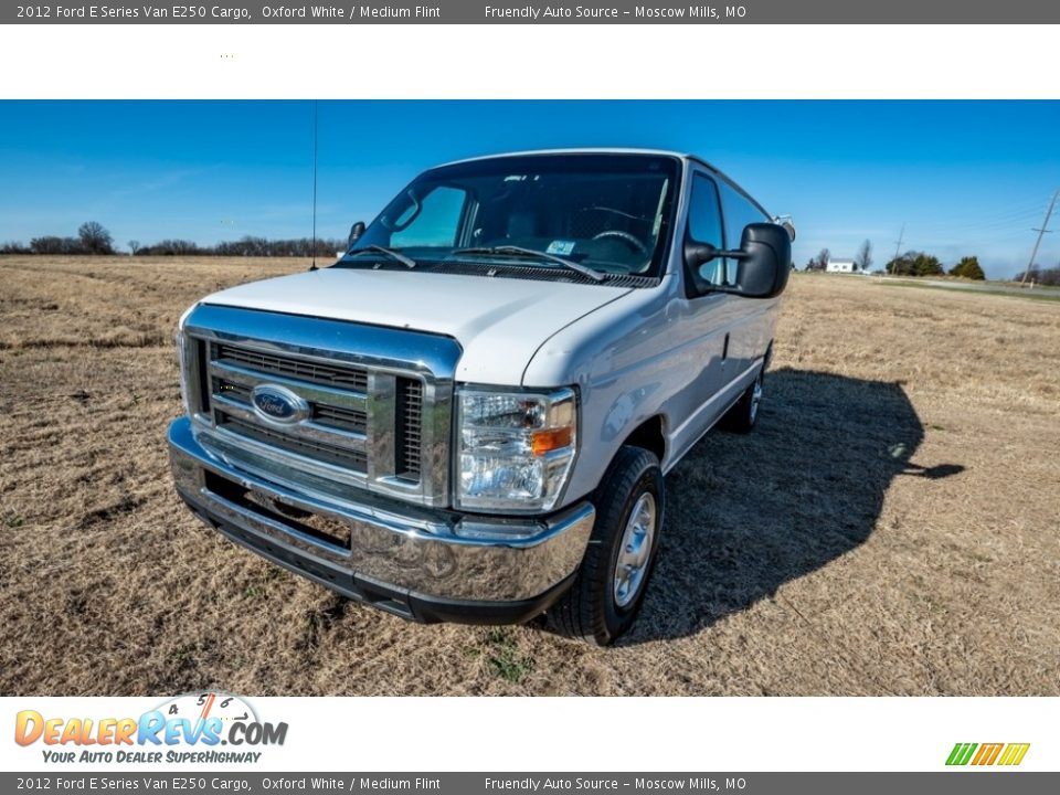 2012 Ford E Series Van E250 Cargo Oxford White / Medium Flint Photo #8