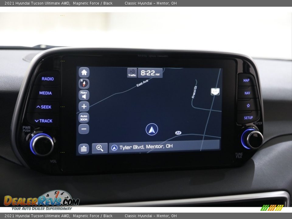 2021 Hyundai Tucson Ulitimate AWD Magnetic Force / Black Photo #10