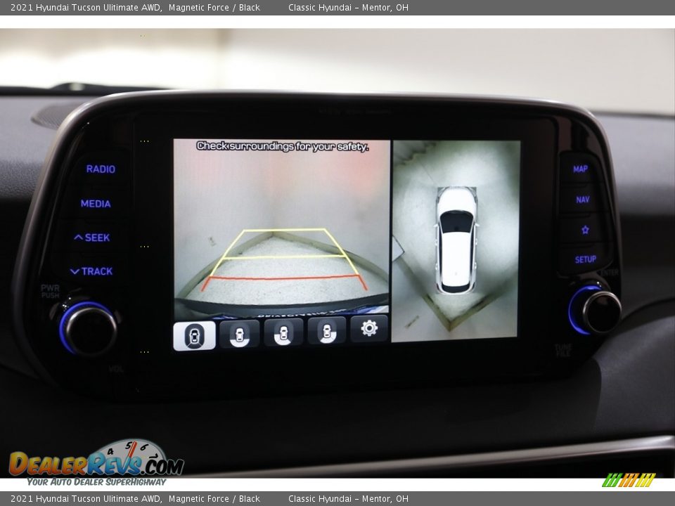 2021 Hyundai Tucson Ulitimate AWD Magnetic Force / Black Photo #13